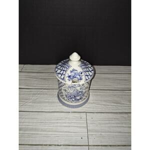 James Sadler Afternoon Tea Fruit Trellis Sugar Tea Canister Container England